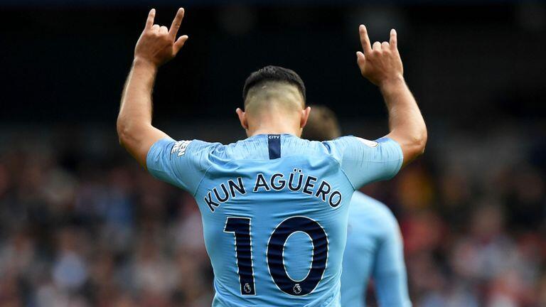Sergio Aguero Sudah 150 Gol di Premier League