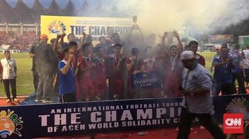 PSSI Diduga Tunggak Rp1,5 Miliar Tsunami Cup 2017