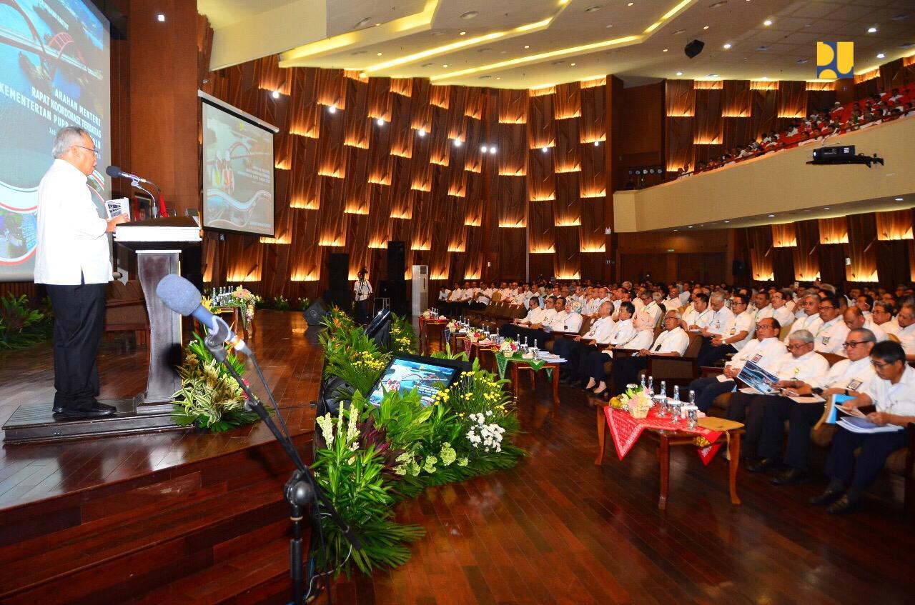 Menteri Basuki: Jangan Ada Proyek PUPR Mangkrak Sampai 2019