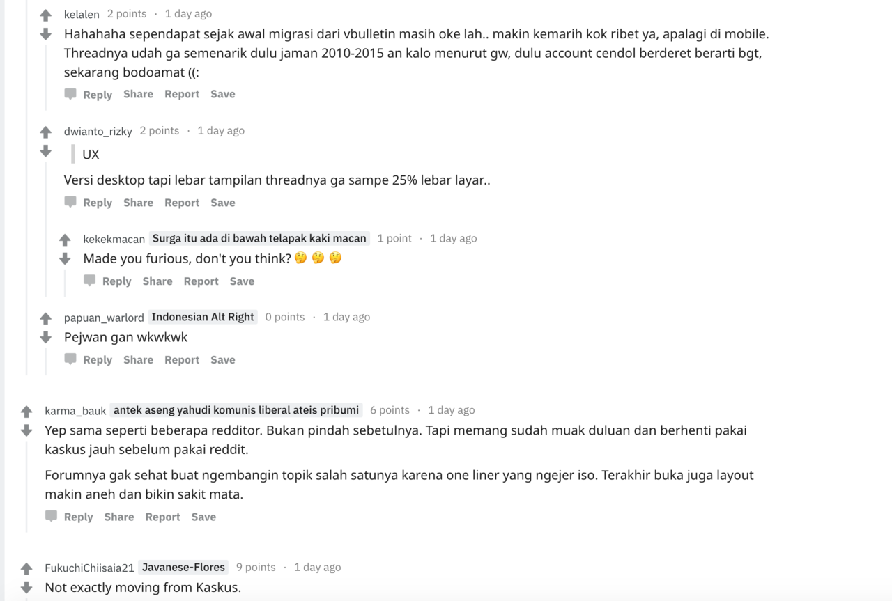 Anak kaskus yg pindah ke reddit, apa yg bikin kalian bosen sama kaskus?