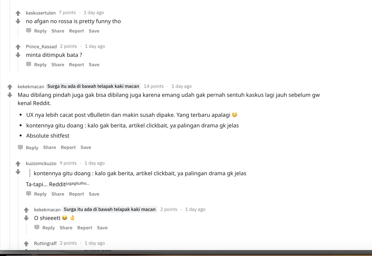 Anak kaskus yg pindah ke reddit, apa yg bikin kalian bosen sama kaskus?