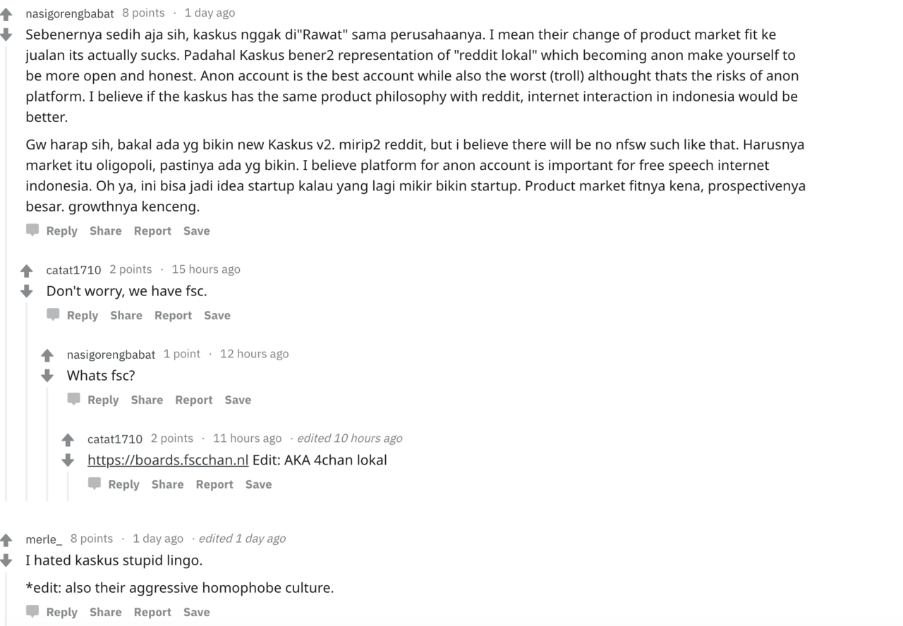 Anak kaskus yg pindah ke reddit, apa yg bikin kalian bosen sama kaskus?