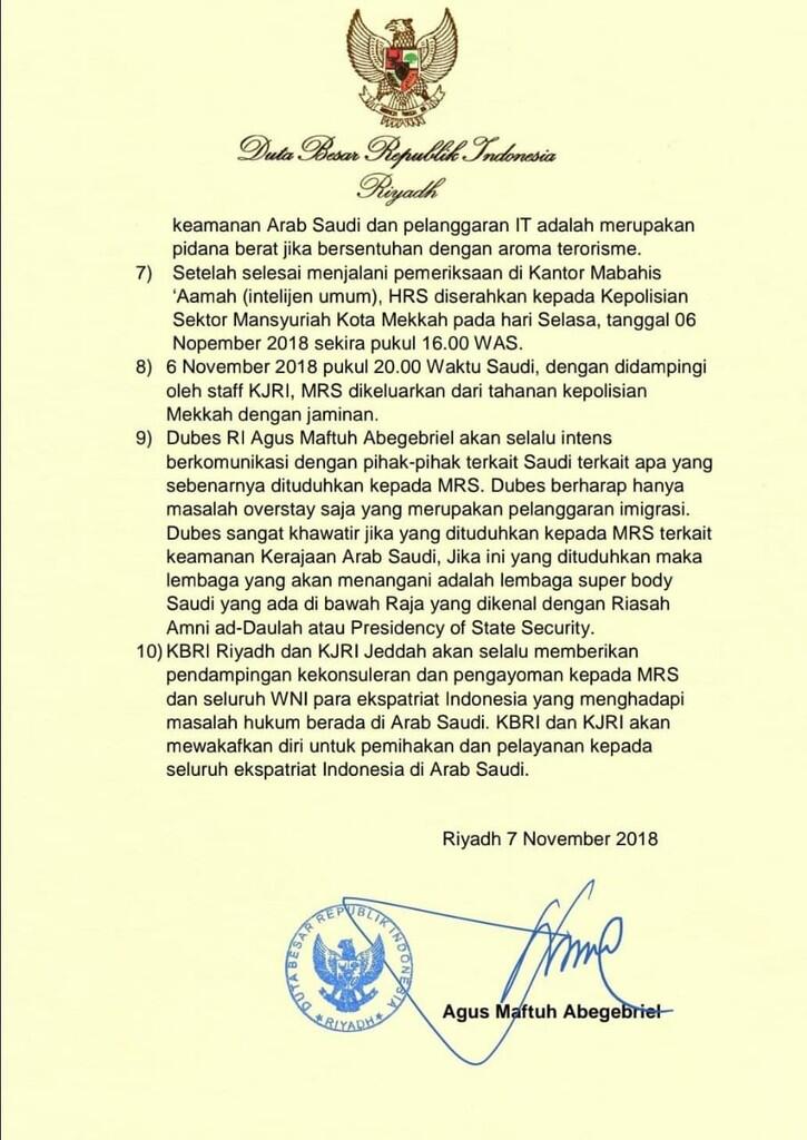 Kronologi Penangkapan Imam Besar