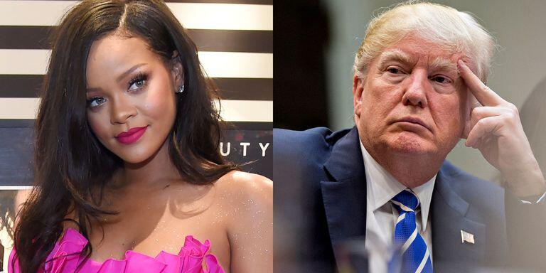 Lagunya Dipake Donald Trump, Rihanna Ngamuk