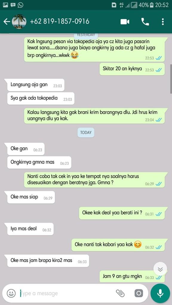 WASPADA! PENIPUAN KAMERA BERKEDOK MANDIRI E-CASH (Penipu ats nama M. Nur Komar)
