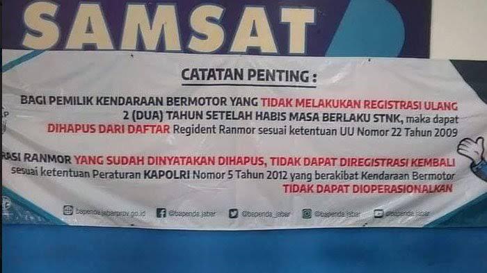 Mati 2 Tahun, STNK Sudah Tak Bisa Diperpanjang Lagi Loh