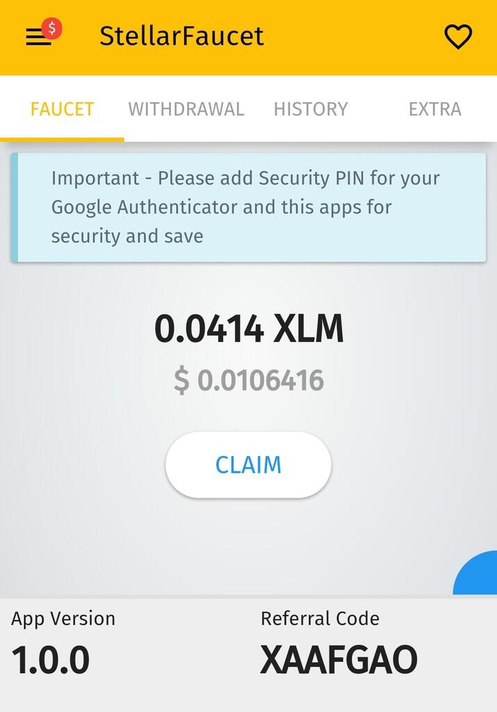 Aplikasi Baru.. STELLAR LUMENS gratis