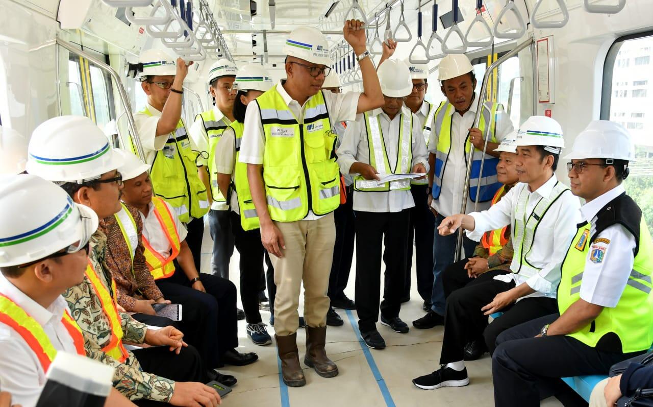 Jajal MRT, Presiden: Sangat Bagus!
