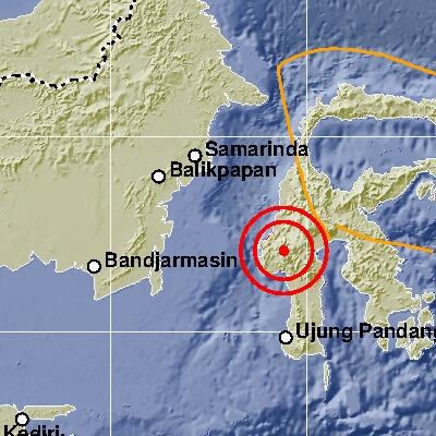 Gempa Berkekuatan M 5,2 Guncang Mamasa, 2 Orang Pingsan