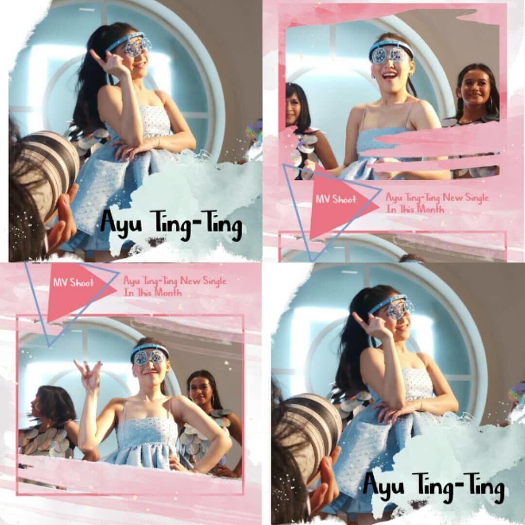 10 Potret Ayu Ting Ting Syuting Video Klip Baru, Hits Abis