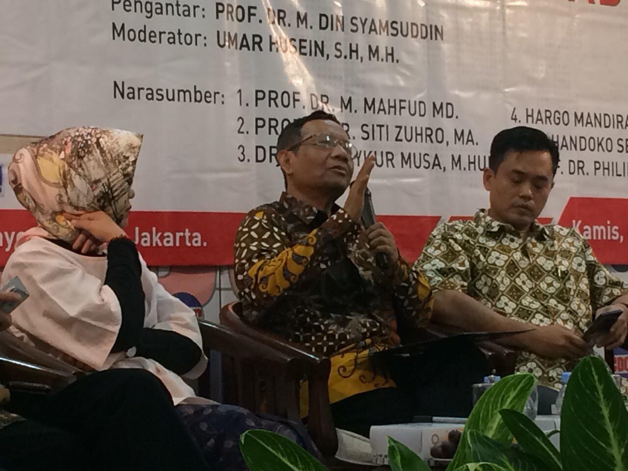 Mahfud MD: Setiap Orang Indonesia Seharusnya Dapat Rp20 Juta per Bulan