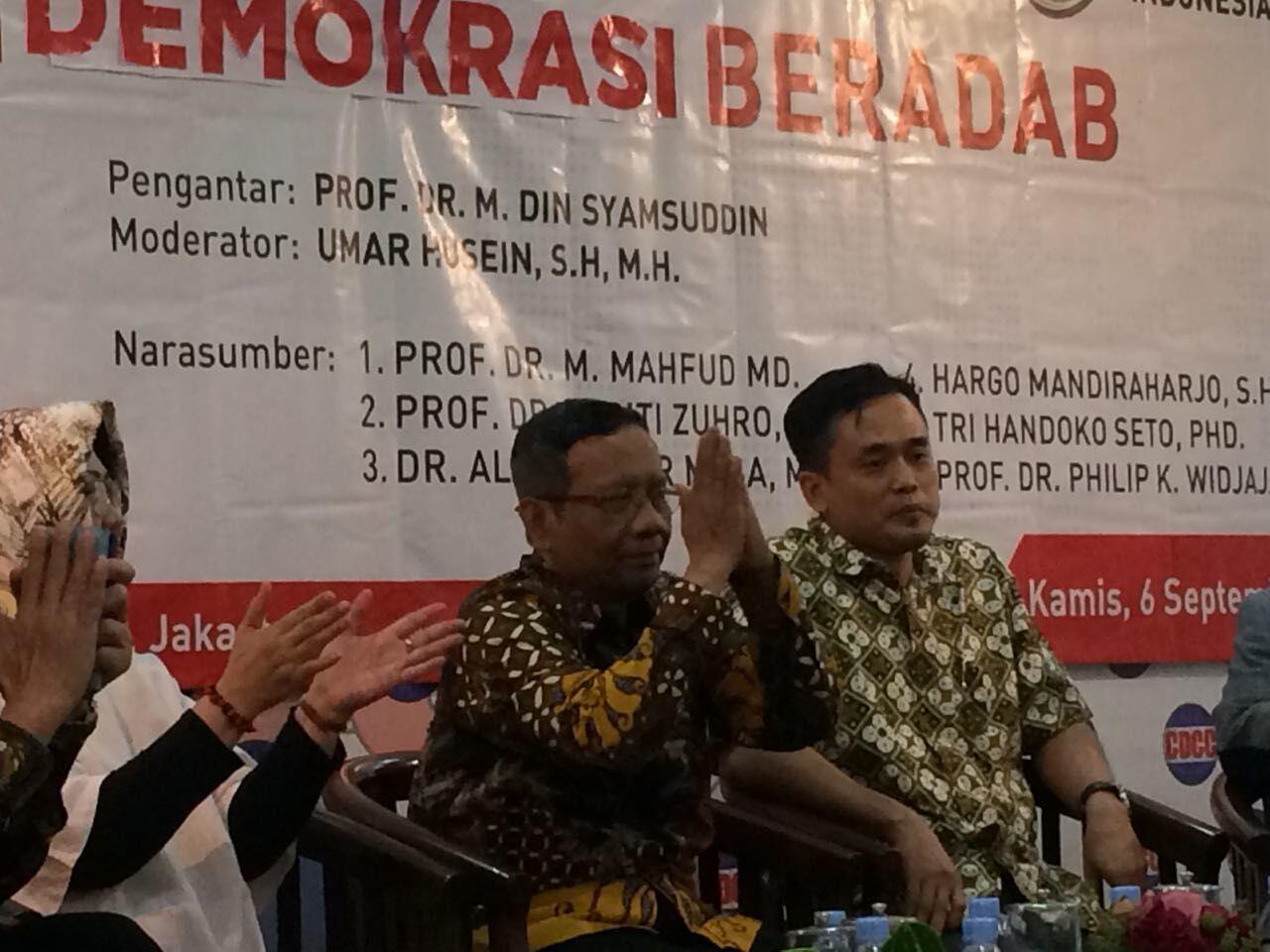 Mahfud MD: Setiap Orang Indonesia Seharusnya Dapat Rp20 Juta per Bulan