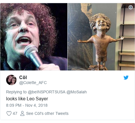 Setelah Ronaldo, Giliran Patung Mohamed Salah yang Dirundung Fans