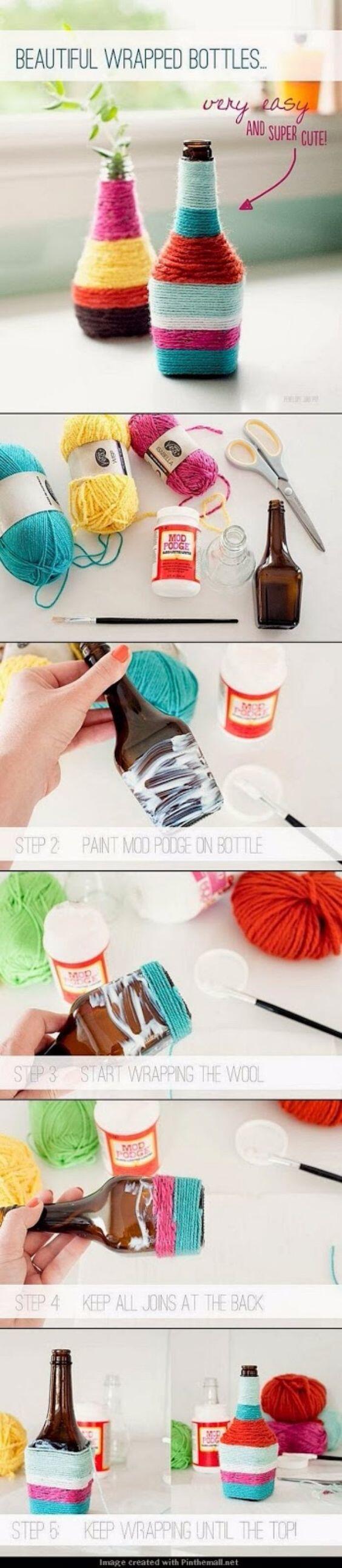 Luar Biasa Gampang, 12 DIY Cantik Ini Dibuat Hanya Bermodal Benang