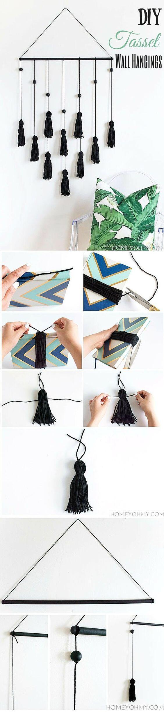 Luar Biasa Gampang, 12 DIY Cantik Ini Dibuat Hanya Bermodal Benang