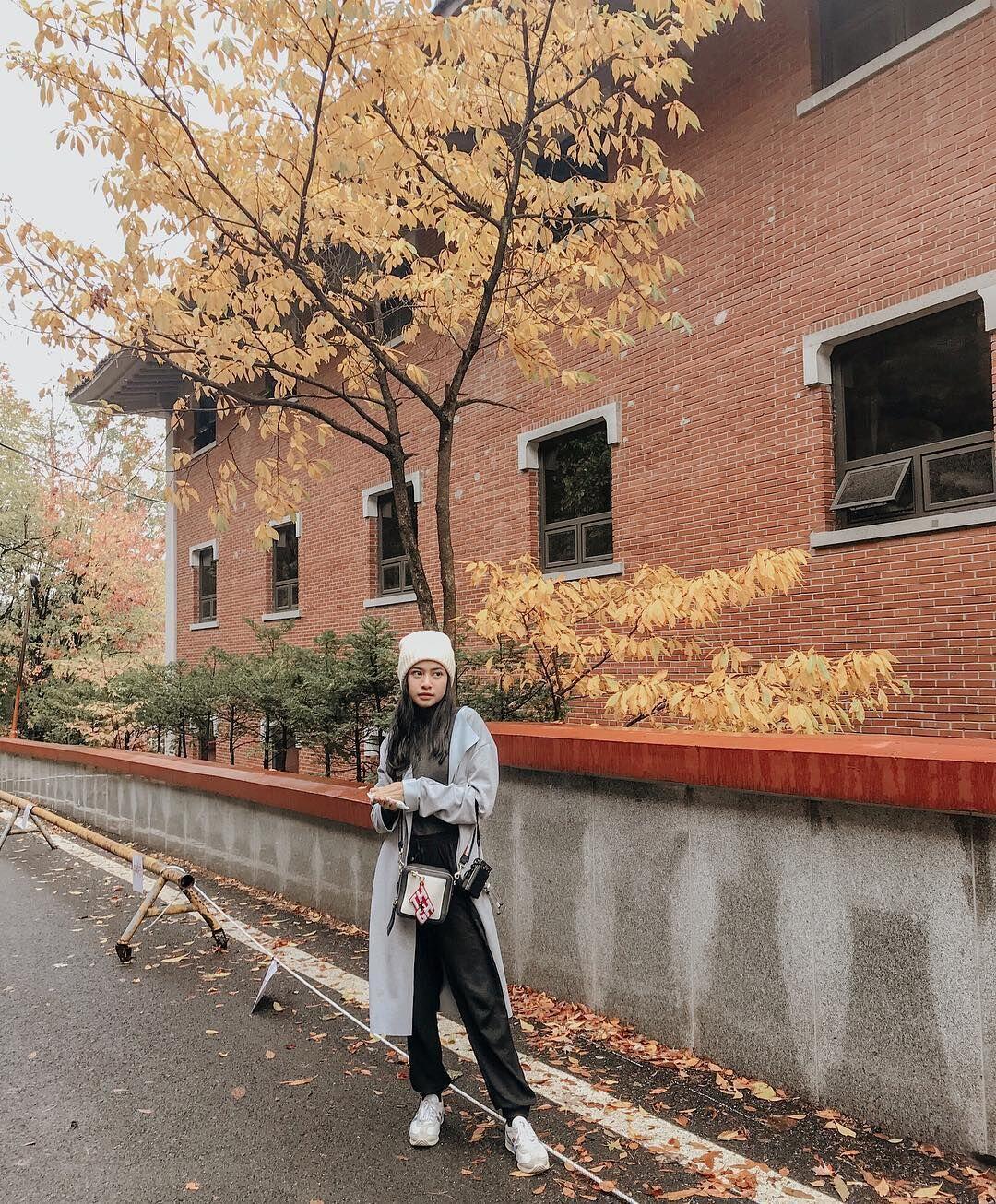 10 Potret Kece Hanggini di Korea, bak Member Girlband Nih!