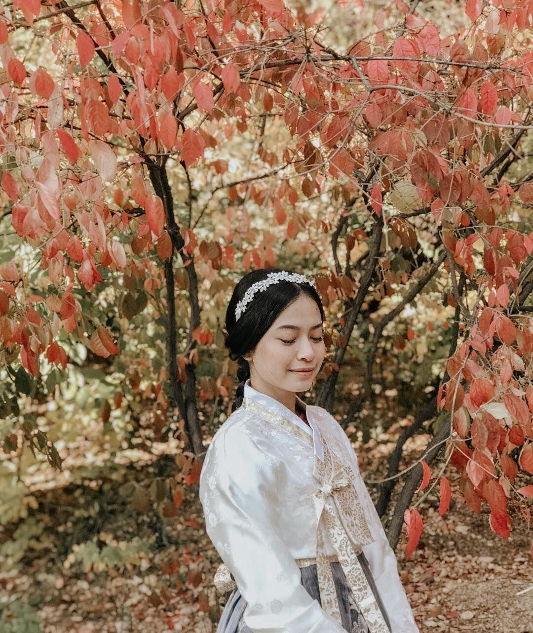 10 Potret Kece Hanggini di Korea, bak Member Girlband Nih!