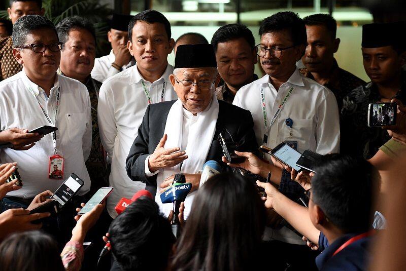 Ma'ruf Amin Bantah Janjikan Tanah Negara untuk Petani