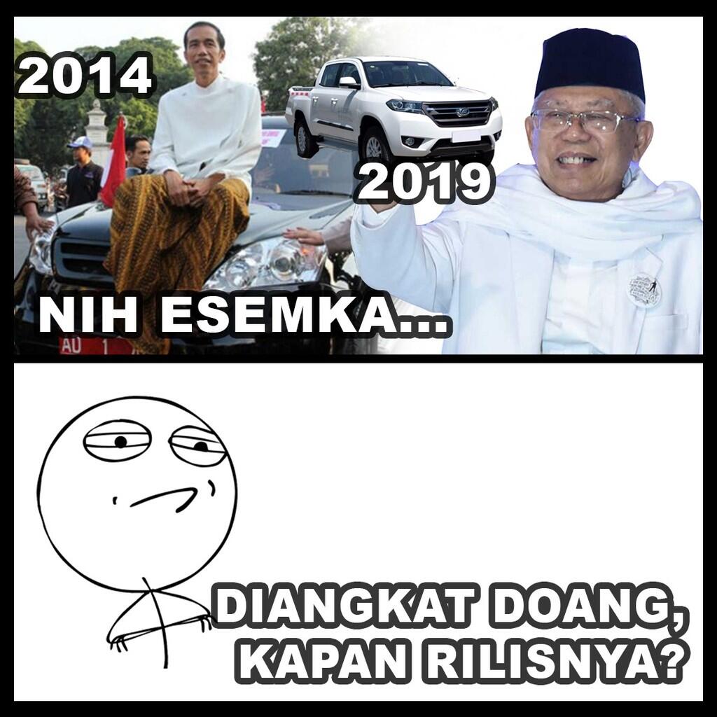 Ma'ruf Amin dan Kembalinya Mitos Esemka