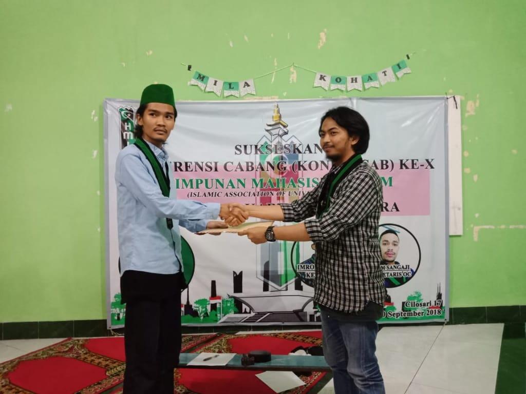 Badai Ahtadera Terpilih Secara Aklamasi Sebagai Ketum HMI Pusat Utara