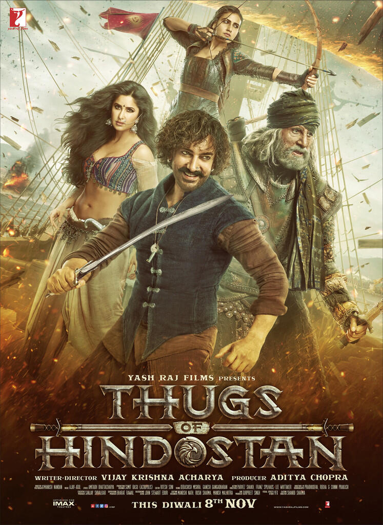 THUGS OF HINDOSTAN - Nov 08 | Aamir Khan, Amitabh Bachchan
