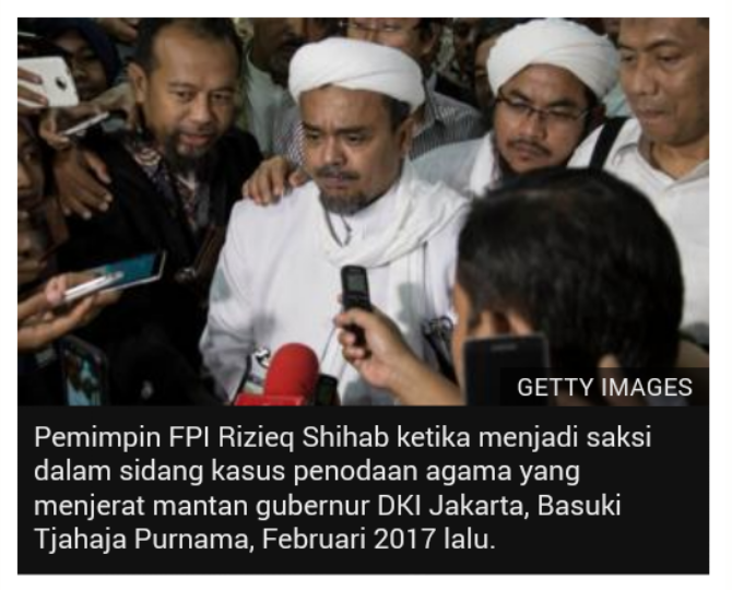 Rizieq Shihab: Kronologi Pemeriksaan Dan Penahanan Oleh Aparat di Arab Saudi
