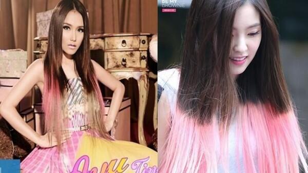 7 Gaya Ayu Ting Ting yang Dibilang Mirip Artis Luar