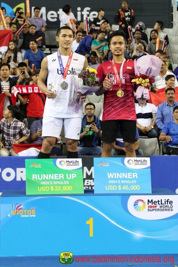 Hadapi Ginting di R2 Fuzhou China Open, Begini Kata Jonatan Christie