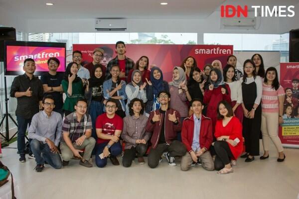 5 Influencer Bagi Ilmu Gratis di Community Gathering x SMARTFREN