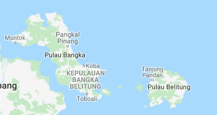 Bangka Belitung, satu provinsi namun berbeda pulau