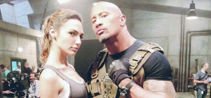 Dwayne 'The Rock' Johnson dan Gal Gadot Satu Layar