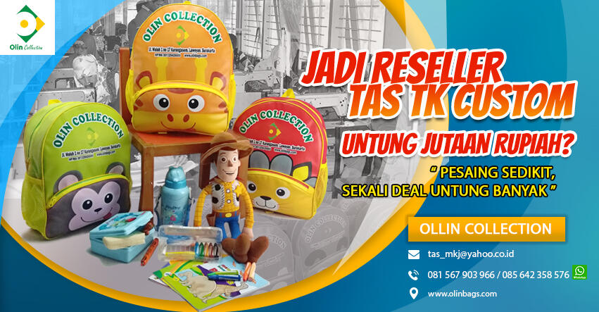 Jadi Agen dan Reseller Tas Seragam Custom untuk TK-PAUD-KB-RA Di Kotamu