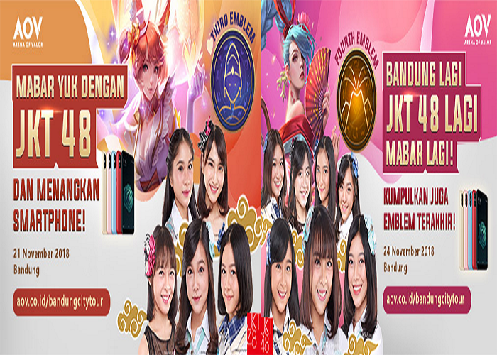 OMG! Main MOBA Bareng JKT48 di Bandung!