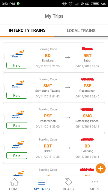 &#91;Info&#93; Cara Membatalkan (dan Reschedule) Tiket Kereta Api Secara Online