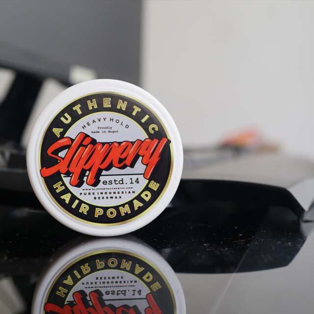 SLIPPERY AUTHENTIC POMADE - POMADE ALAMI BERKUALITAS