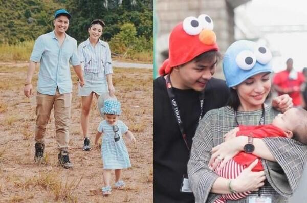 10 Gaya Liburan Artis Muda Ajak Anak Balitanya, Seru dan Telaten Abis