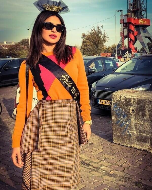 Mendekati Hari-H, Ini Keseruan Pesta Lajang Priyanka Chopra