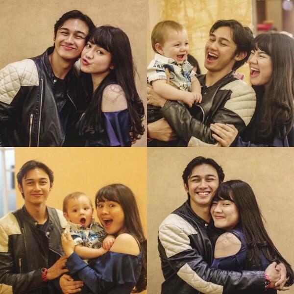 10 Potret Hito Caesar & Felicya Asuh Anak, Bak Mama Papa!