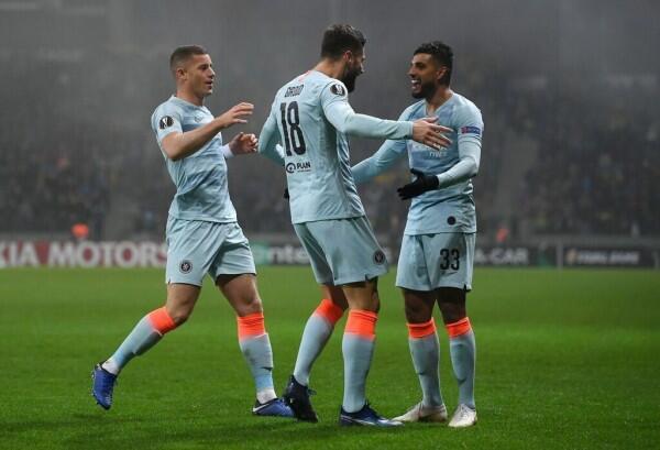 Kalahkan Bate Borisov, Chelsea Lolos ke Babak Knock Out Liga Eropa