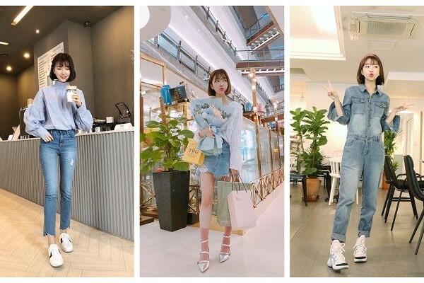 10 Outfit Jeans ala Youtuber Sunny Dahye, Bisa Jadi Inspirasi!