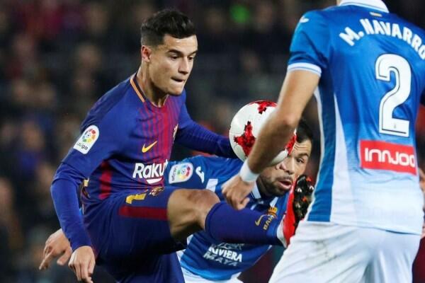 Alami Cedera Paha, Coutinho Menepi Selama Tiga Pekan