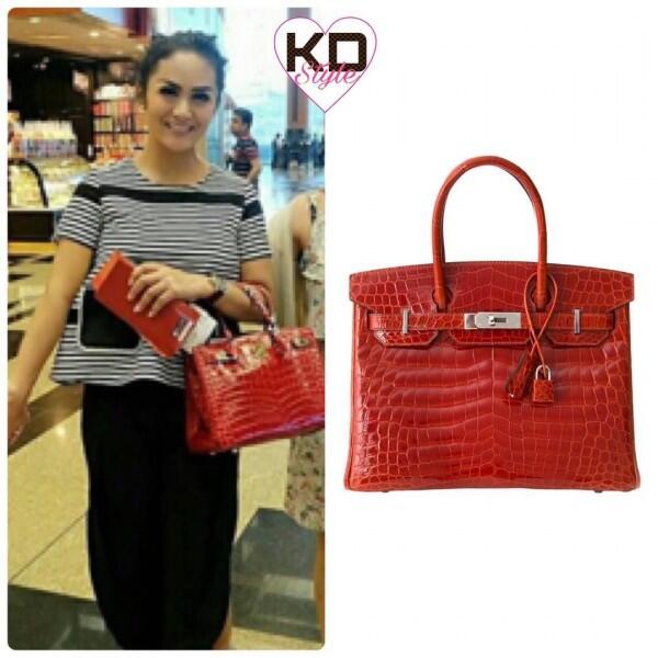 17 Harga Tas Hermes Krisdayanti, Bikin Syok!