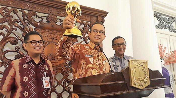 Raih Penghargaan Perencanaan Pembangunan Terbaik, Anies: Janji Sudah Di