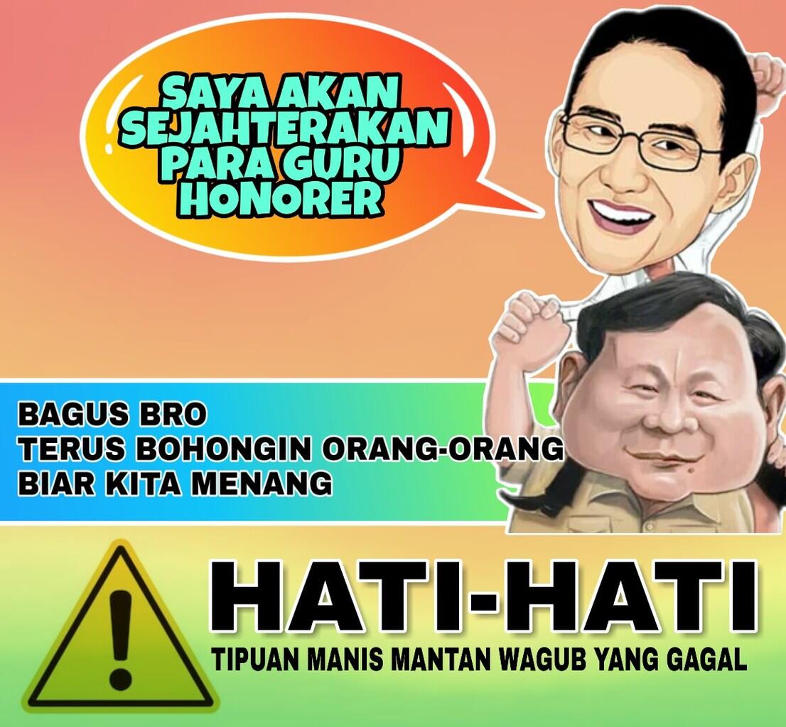 Janji Tanpa Rencana Aksi soal Guru Honorer a la Sandiaga Uno