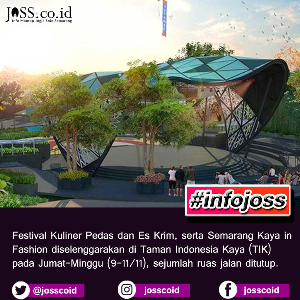 AKHIR PEKAN KUNJUNGI FESTIFAL KULINER DAN FASHION DI TIK
