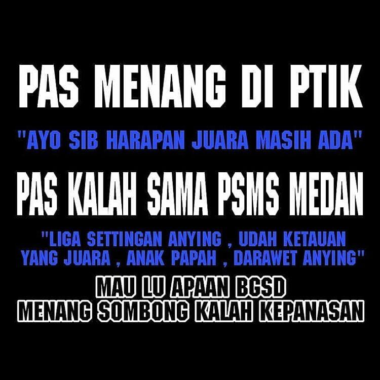 Tau Persib Kalah Dari PSMS Medan, Jakmania Justru "Tulis" Beginian ?
