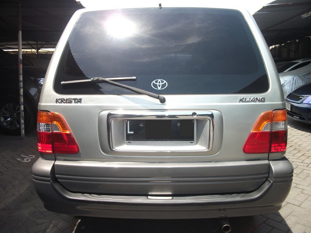 Kijang Krista EFI Manual 2004 Silver Istimewa Surabaya