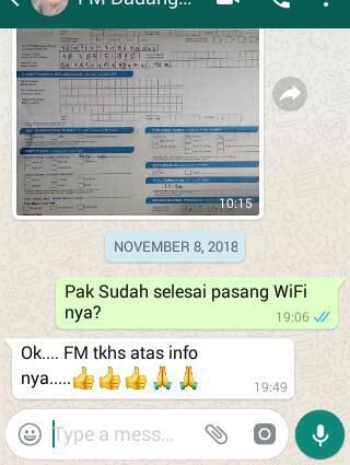 ASK Wifi First media 