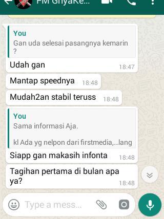 ASK Wifi First media 