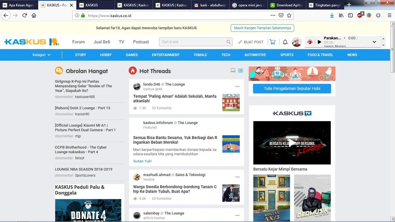 Dari Zaman Layar HP Segede Jempol, Kaskus.id Tetap Nampol